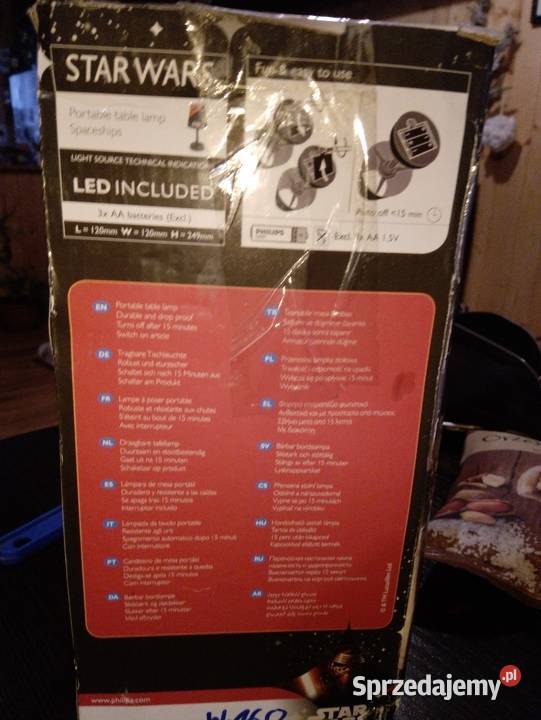 Lampka nocna biurkowa Dysney Nowa Gwiezdne Wojny mazowieckie Nowy Dwór Mazowiecki
