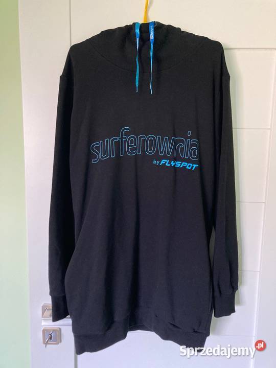 Nowa czarna bluza męska damska Surferownia kite Nisko