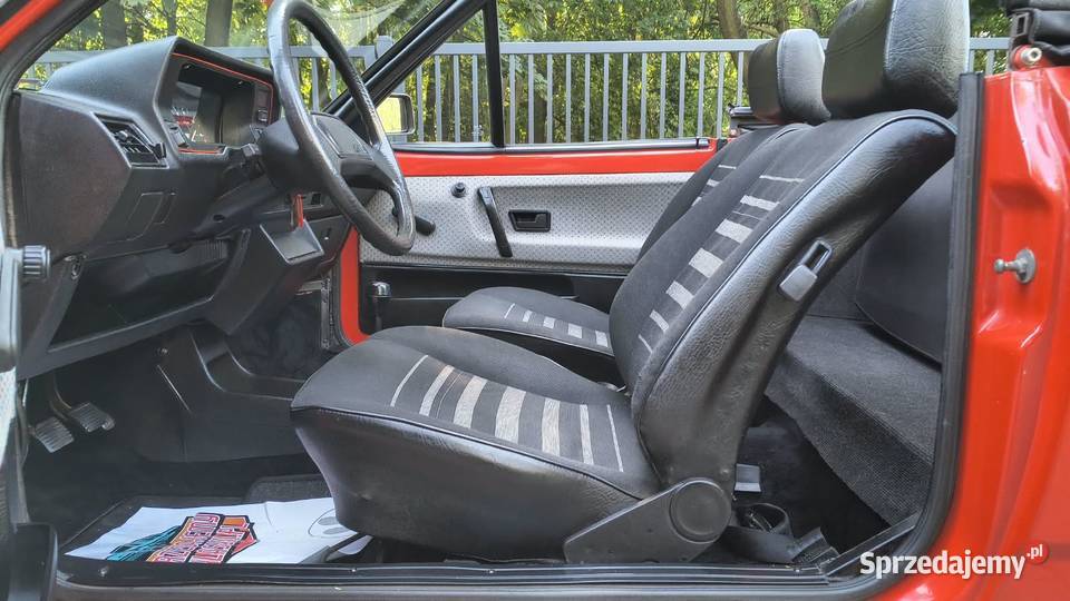 VOLKSWAGEN POLO GT BIEBER CABRIO 75 1984 to łódzkie Zgierz