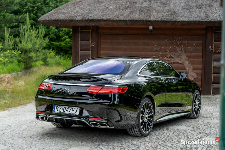 Mercedes S 500 COUPE S500 4MATIC MASAŻE 46 V8 Rok produkcji 2014
