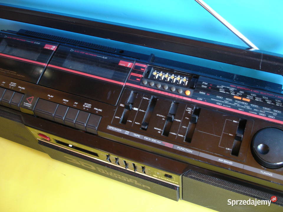 Radiomagnetofon HITACHI TRK3D5E Zielona Góra