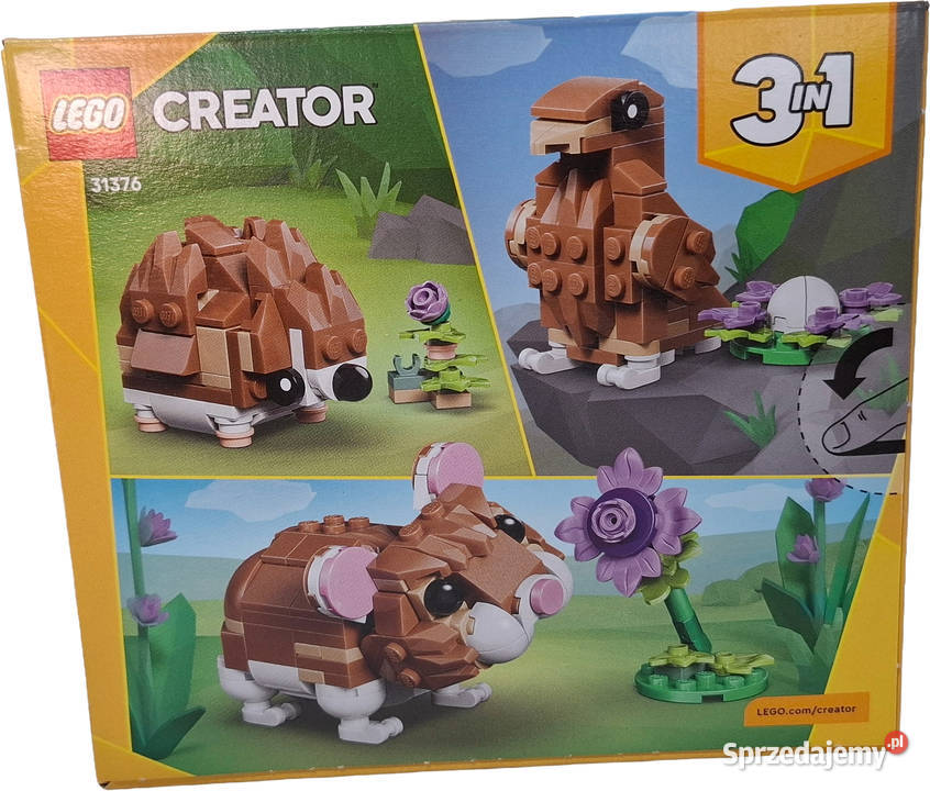 Klocki Lego Creator 3w1 Uroczy chomik z Czeladź