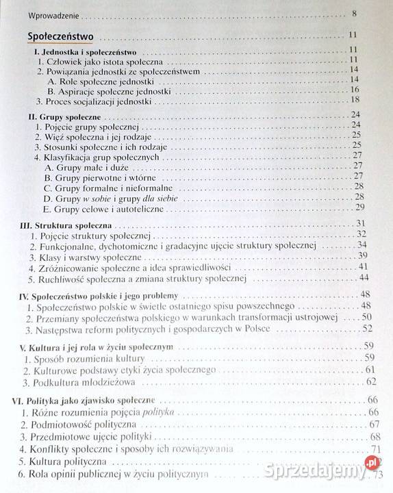 Wiedza o społeczeństwie Konstanty Adam Chełm