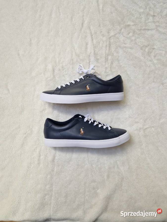 Nowe granatowe buty męskie Sneakersy Polo Ralph