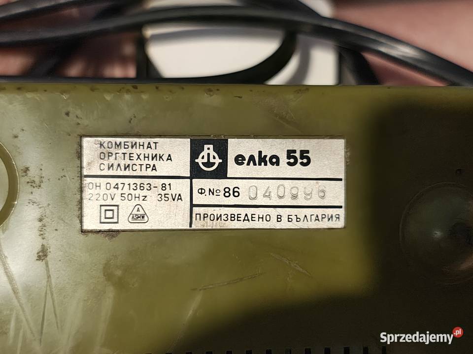 ELKA 55 sumator maszyna licząca do liczenia 2 Sokołów Podlaski sprzedam