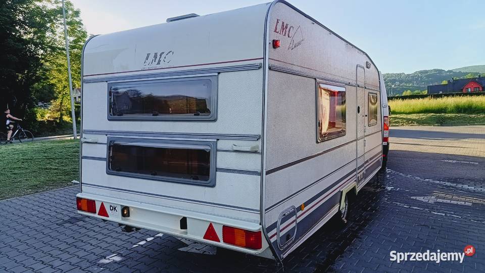 przyczepa kempingowa KLIMA campingowa kemping Międzybrodzie Bialskie