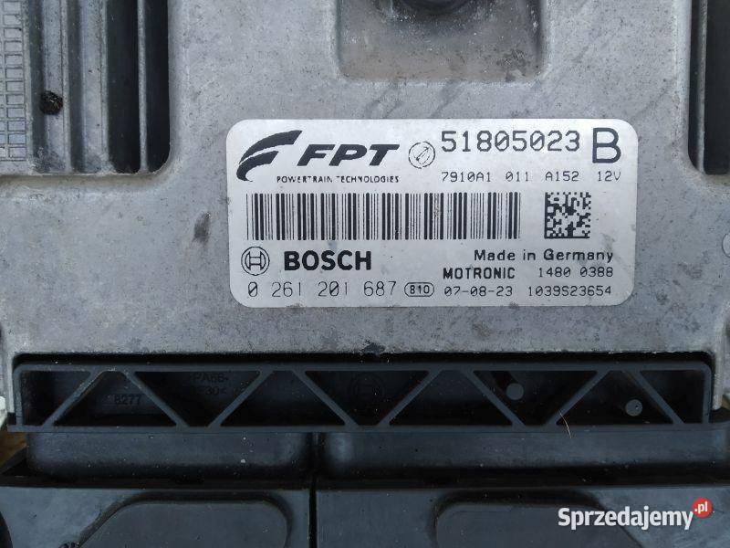 STEROWNIK SILNIKA KOMPUTER FIAT BRAVO II 2 14 Gliwice