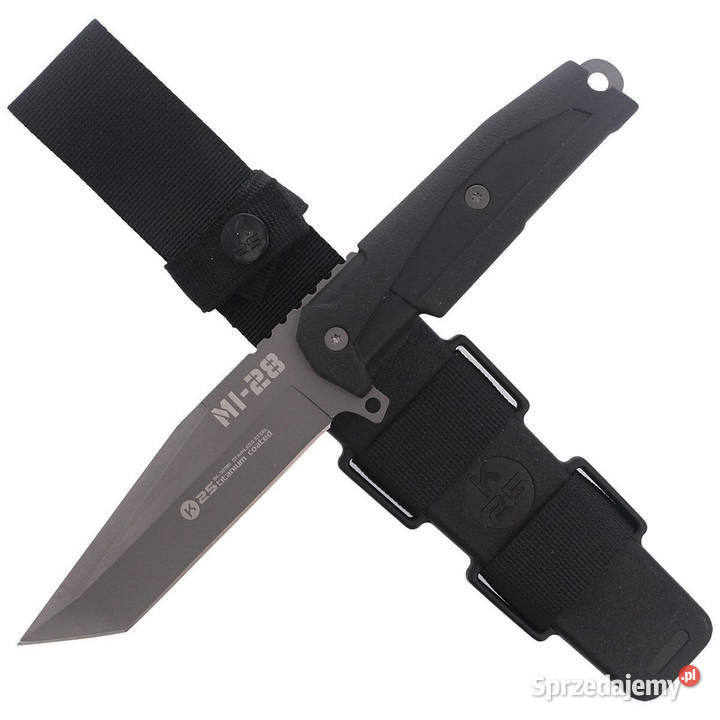 Nóż K25 MI28 Black Rubber Titanium Coated 32391 Warszawa sprzedam