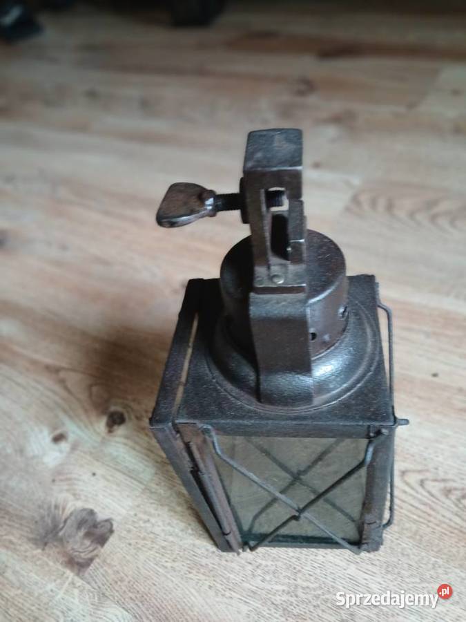 Stara lampa kolejowa małopolskie Kraków
