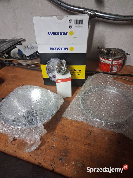 Wkład lampy przedniej z ramką WSK 125 175 Łąka