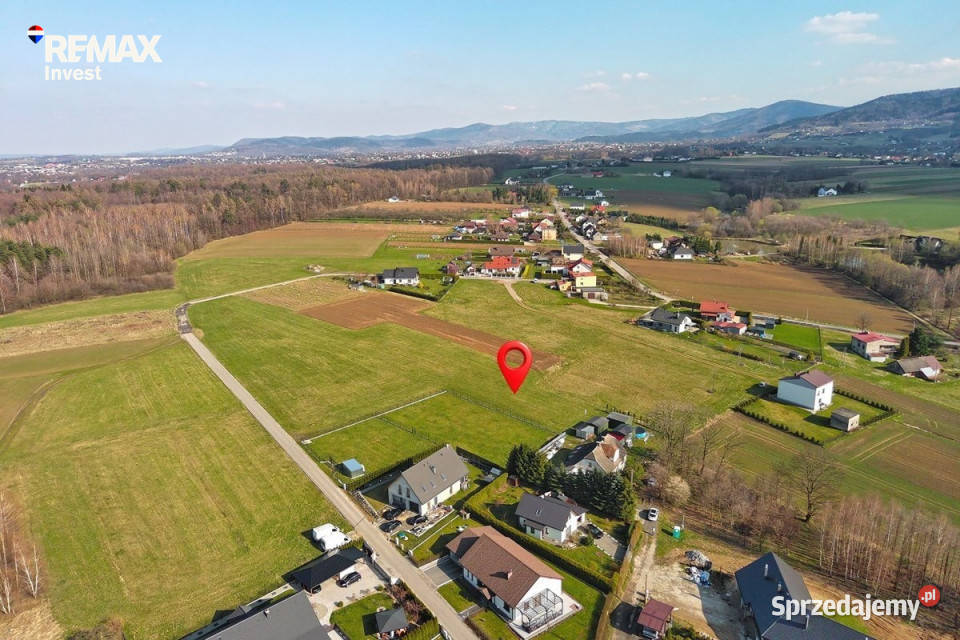 1296m2 w Czańcu z widokiem na góry i las śląskie Czaniec sprzedam
