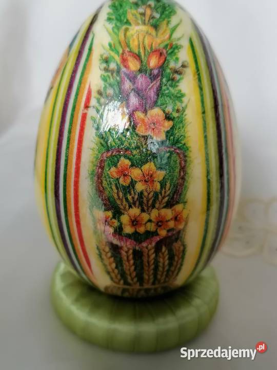 jajko pisanka ozdoba steroik 12 m hand made Dekoracje i ozdoby Sierpc