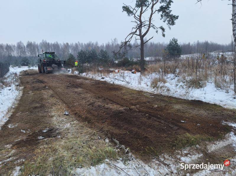 Wycinka drzew Czyszczenie działek Mulczowanie Sosnowiec ogród