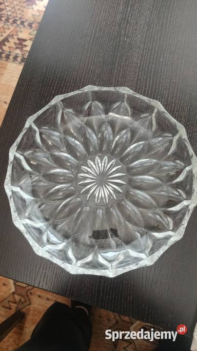 Patera Misa kryształowa szlif gwiaździsty Żyrardów sprzedam