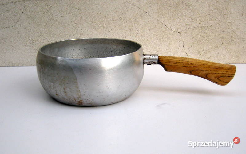 Rondel aluminiowy z drewnianą rączką Kraków sprzedam