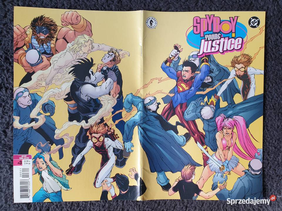 Spyboy Young Justice Dark Horse DC Crossover Gdynia