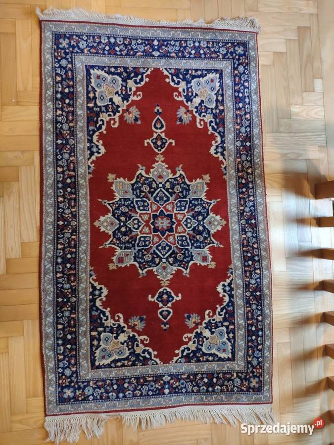 Wełniany ręcznie tkany perski dywan dywanik 93 X małopolskie