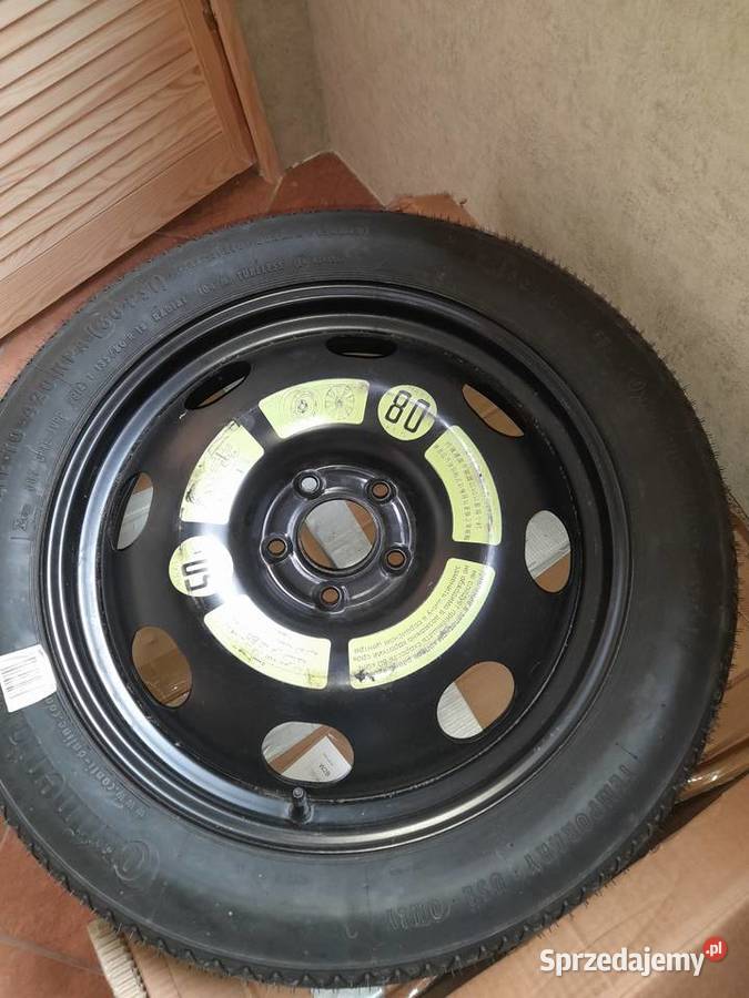 Sprzedam koło zapasowe 18 citroen peugot Koła dojazdowe Stęszew