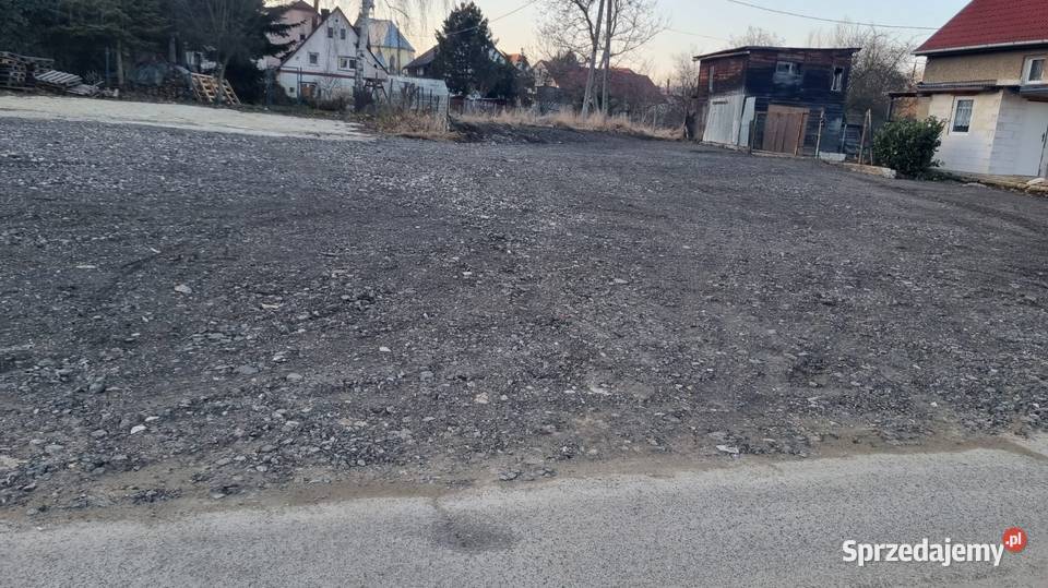 Działka plac utwardzony Kłodzko 780m2