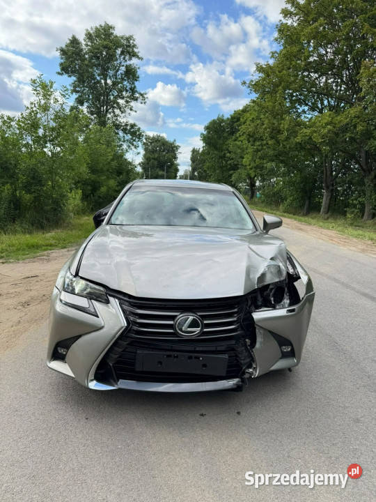 Lexus GS I rej 2019 Salon Mały Przebieg Pali benzyna Karczew