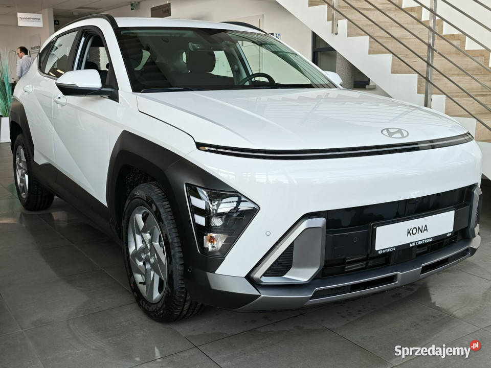 Hyundai Kona Executive Tech 16 TGDI 7DCT 2WD 138 elektryczne lusterka Piotrków Trybunalski