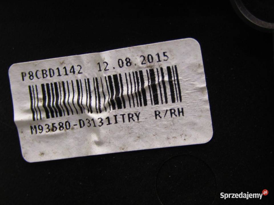 BOCZEK TAPICERKA DRZWI PRAWY TYŁ TYLNA HYUNDAI lubelskie