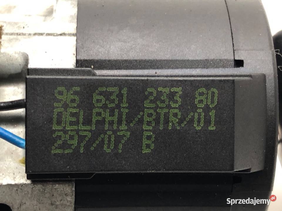 STACYJKA CITROEN C4 I 9663123380 16 109 0414