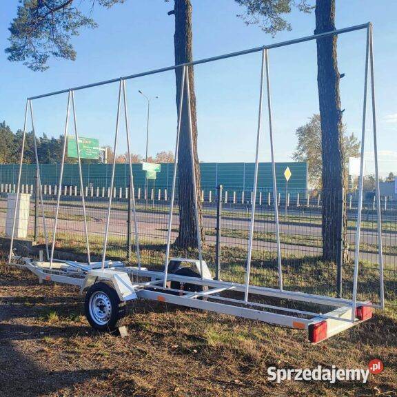 Przyczepa reklamowa 5mx25m 25m2 powierzchni z mazowieckie Żuromin