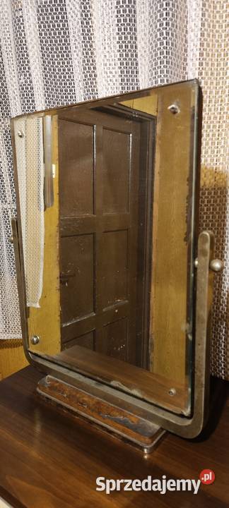 Lustro stojące solidne ciężkie Łódź sprzedam