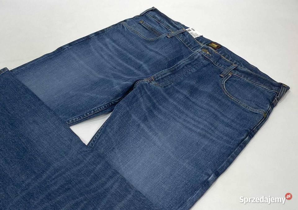 Spodnie męskie jeansy Lee Rider Worn From Raw Odzież codzienna śląskie Częstochowa