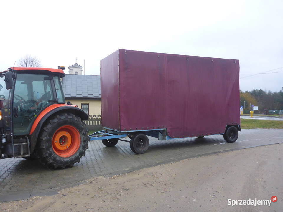 przyczepa ROLNICZA niskopodwoziowa 55x2 z Radom