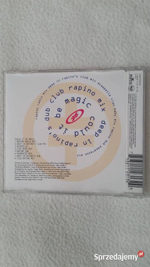 Take That COULD IT BE MAGIC 1992 BMG RCA CD Puławy