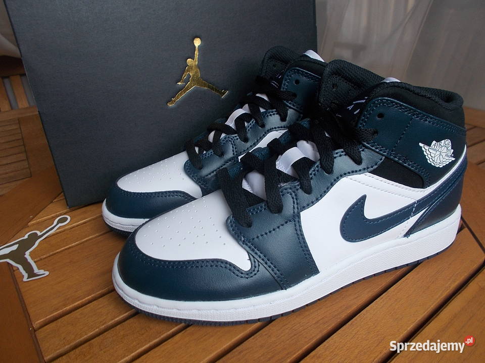 r 365 Nike JORDAN 1 Mid Armory Navy Dark Teal