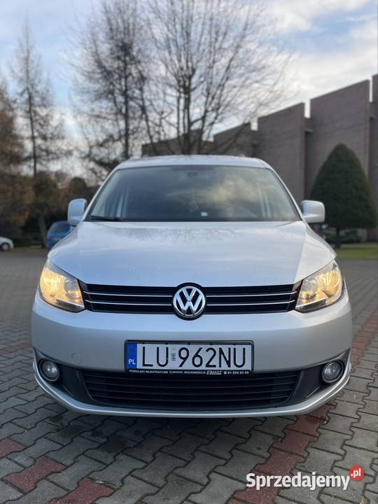 VW Caddy 16 TDI 140 2010 r Salon Polska lubelskie Lublin