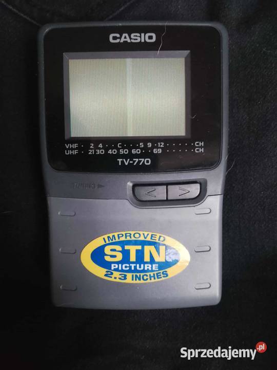 Retro Telewizor Kieszonkowy Przenośny Casio Legnica sprzedam