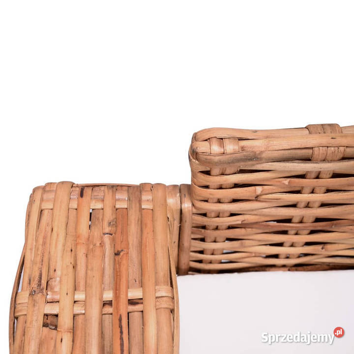 Sofa 2osobowa z naturalnego rattanu WM244418 Warszawa sprzedam