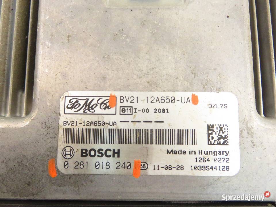 STEROWNIK FORD FIESTA MK6 VI 16 TDCi TZJA osobowe