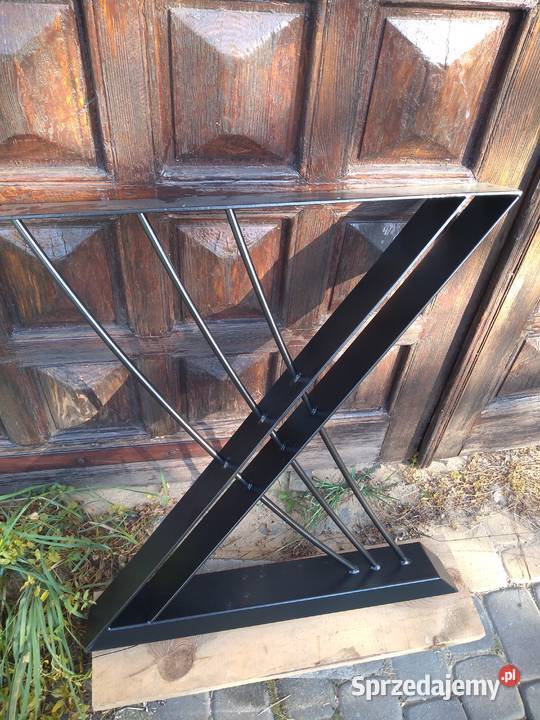 nogi stalowe do stołu loft industrial czarny łódzkie Łódź sprzedam