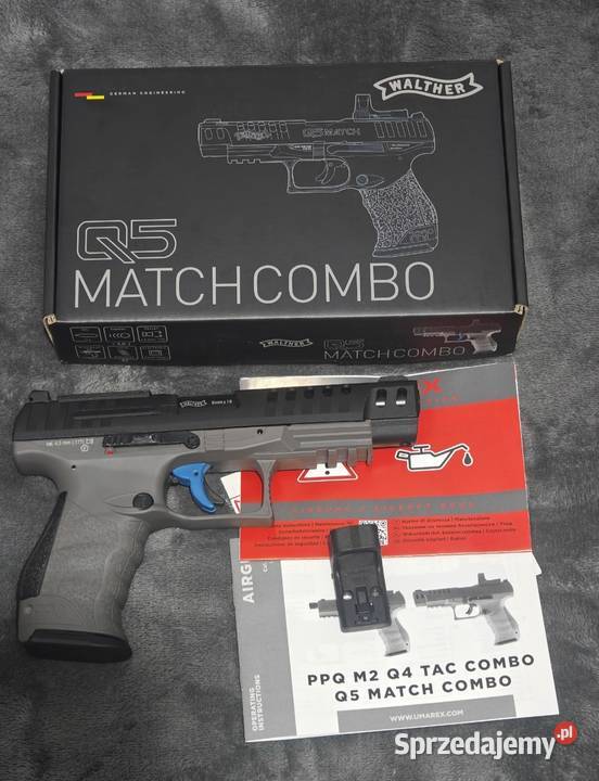 Walther Q5 Match Combo pistolet CO2 Olsztyn