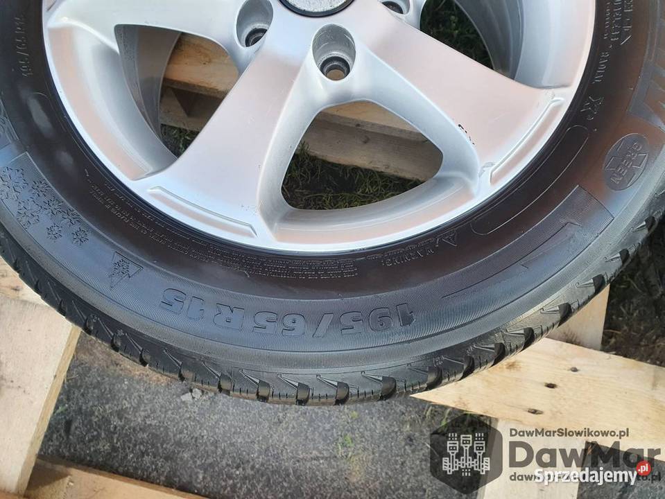 VW Touran aluminiowe felgi 65Jx15 ET50 Słowikowo