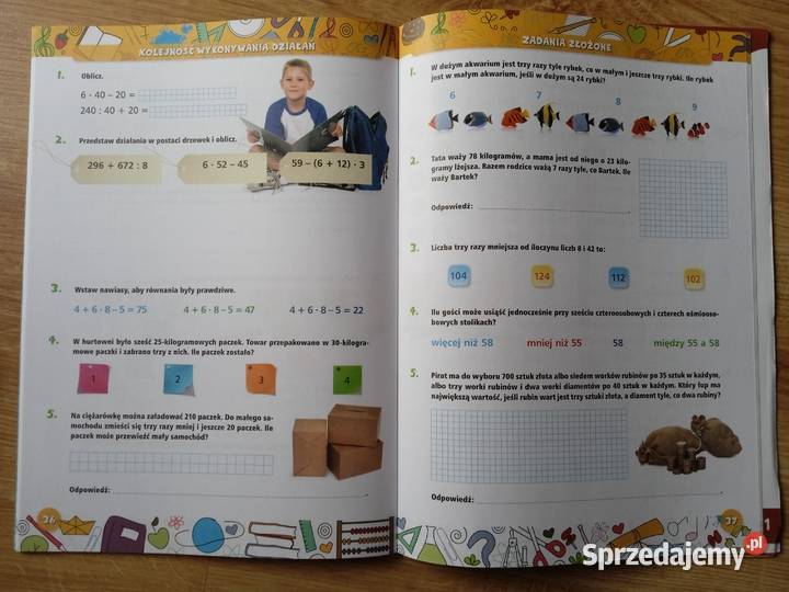 Mistrz matematyki 9 lat Zestaw ćwiczeń wielkopolskie Poznań