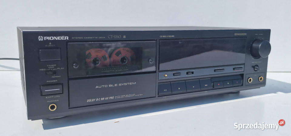 Magnetofon Pioneer CTS310 Stereo Cassette Deck Międzychód