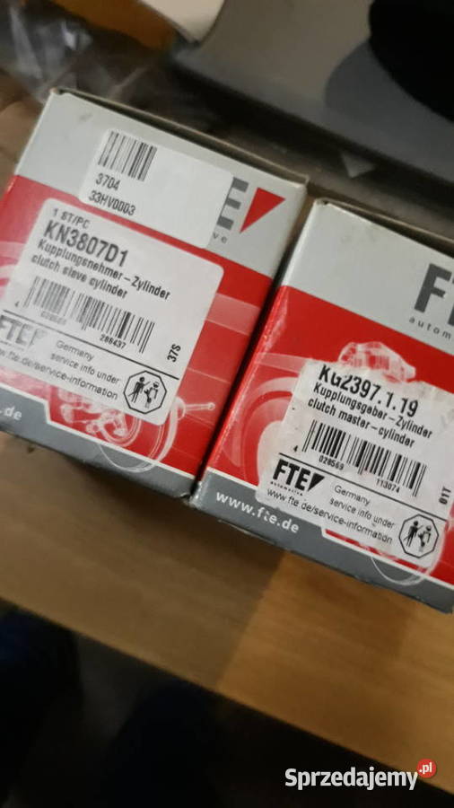 Pompki sprzęgła siłowniki sprzęgła FTE MAN VOLVO Sprzęgła i elementy Lublin sprzedam