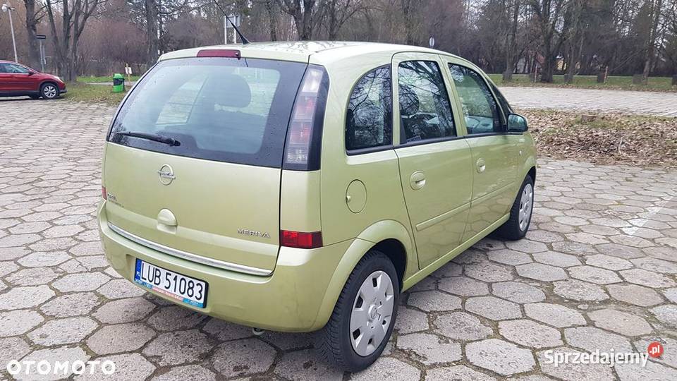 Opel Meriva 14 Cosmo 2007 benzyna Lublin