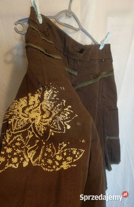 Khaki spódnica z kieszeniami awear L XL XXL mazowieckie Warszawa