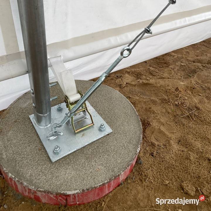 Hala namiotowa łukowa 122x18m PVC 750gm sprzedam