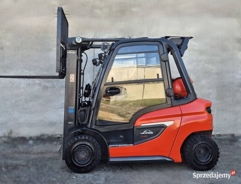 LINDE H25 2022r niski maszt wolny skok KABINA Rybnik