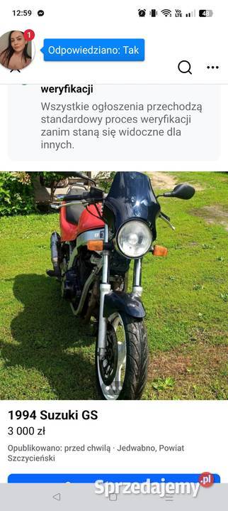Suzuki gs500 Suzuki Szczytno