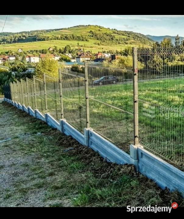 ogrodzenie panelowe komplet z montażem Niepołomice