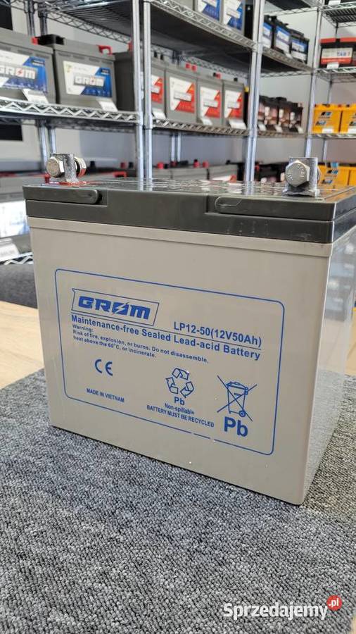 Akumulator żelowy GROM 12V 55Ah LP1250 Białystok